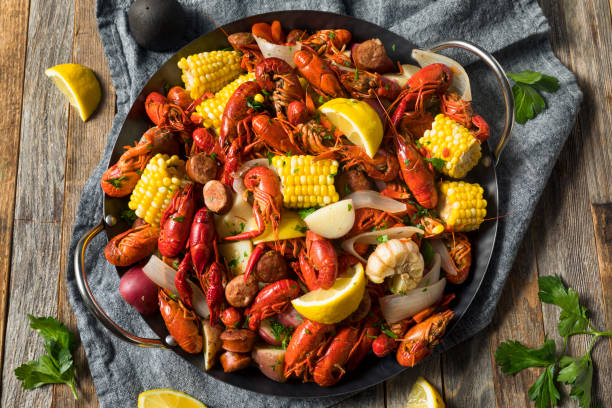 Cajun Shrimp Boil Party Platter recipe