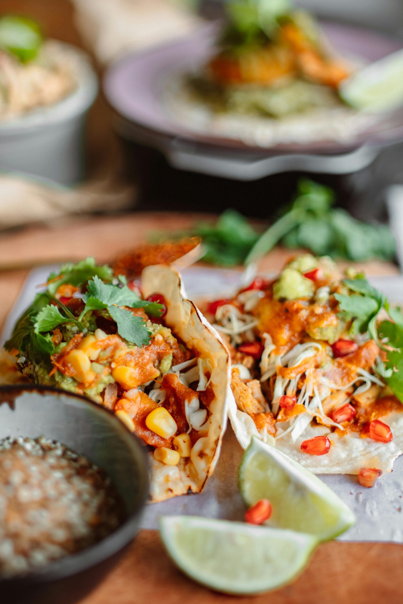 Chicken Katsu tacos