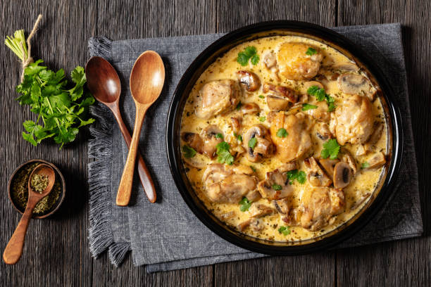 Savory Chicken With Mushrooms